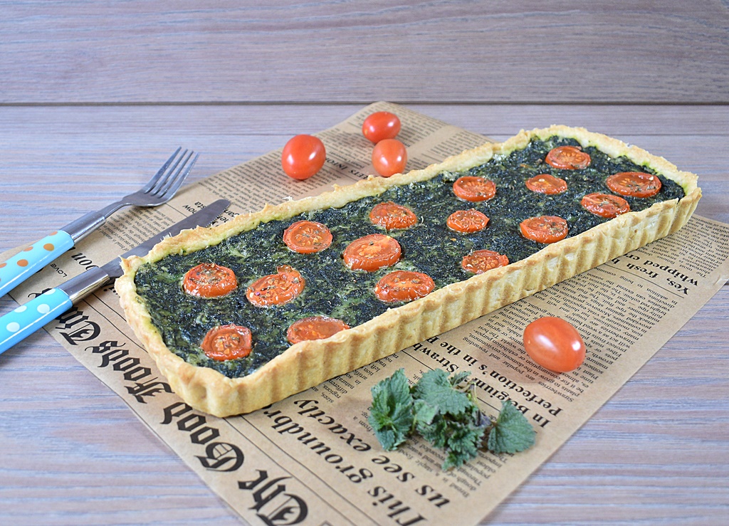 Tarta cu urzici - Reteta gustoasa de post