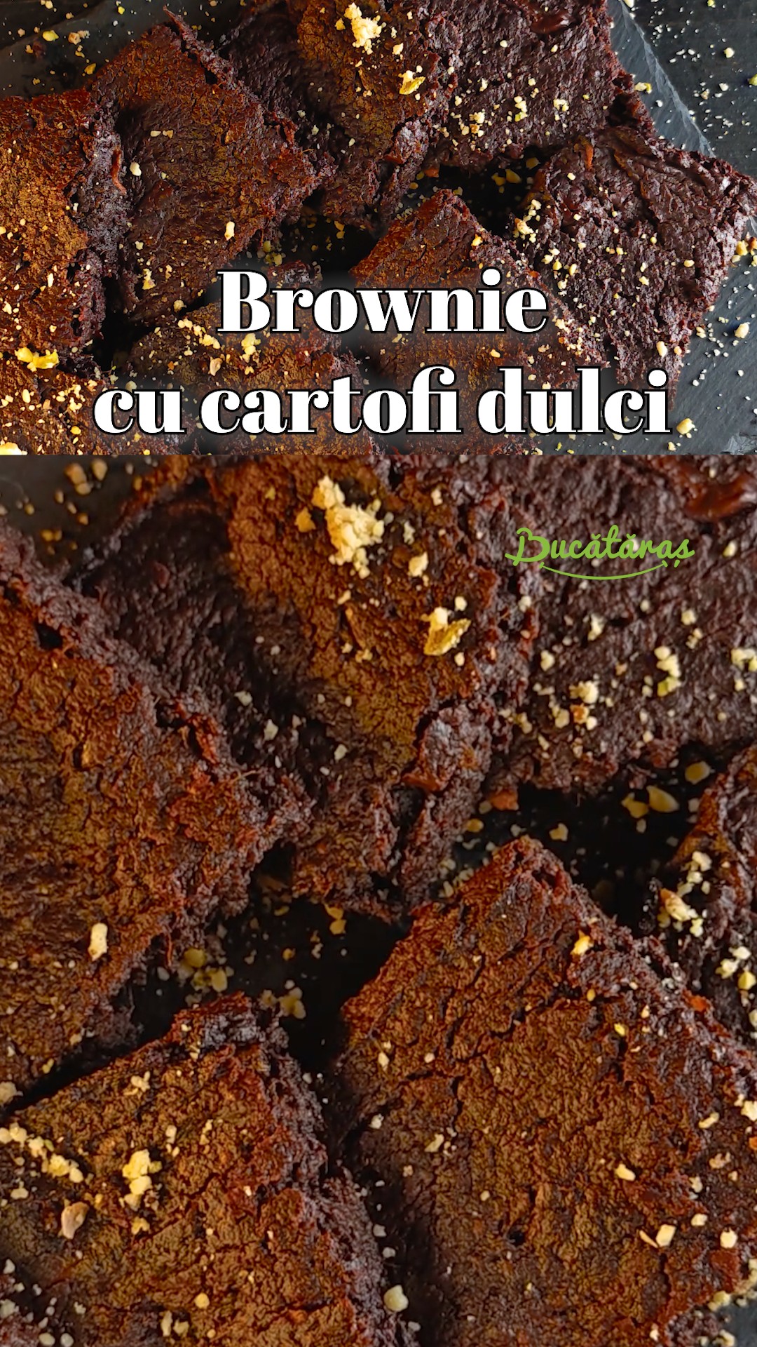 Brownie cu cartofi dulci - Rețeta delicioasă de post