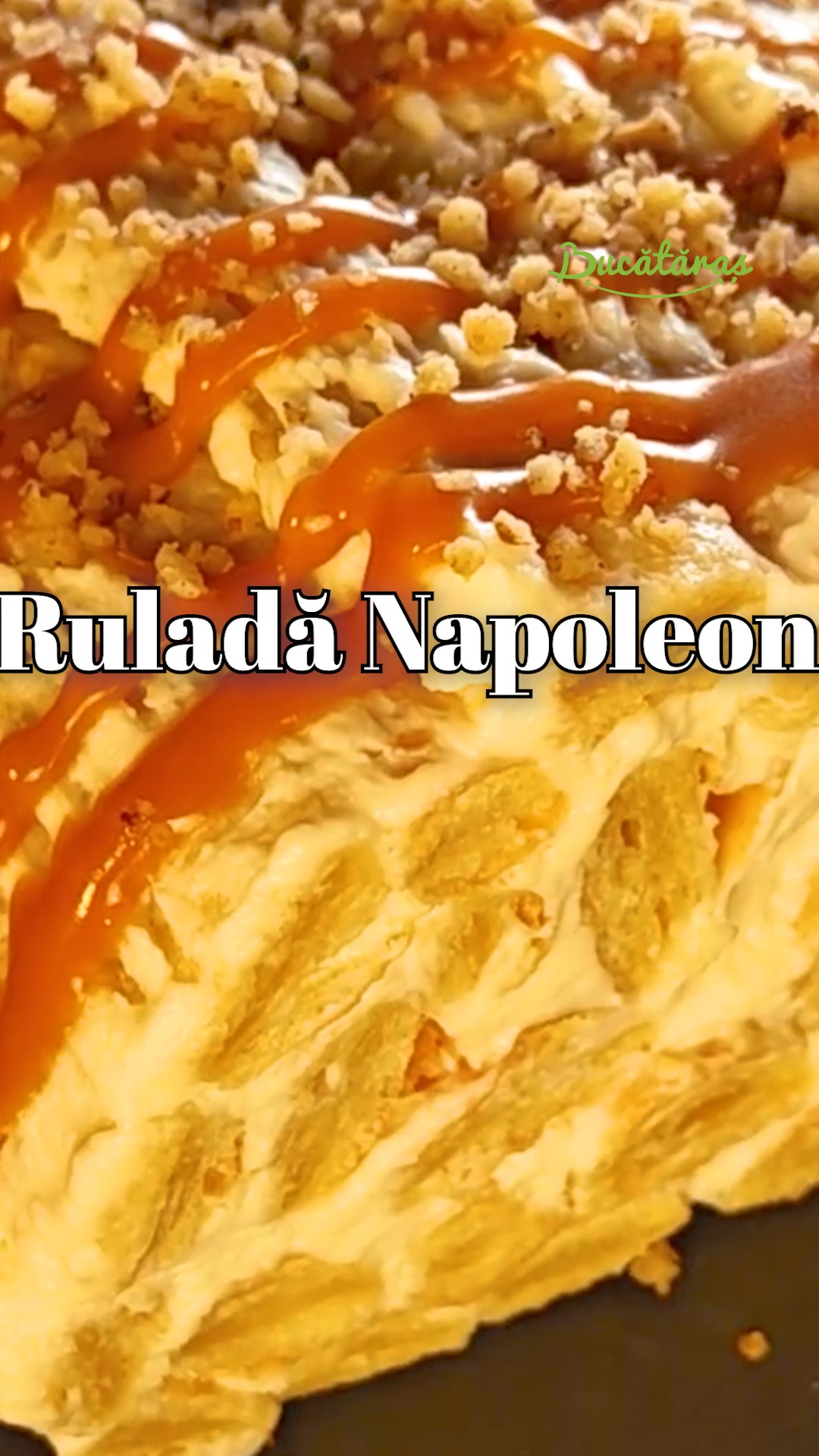 Ruladă Napoleon - Rețeta rapidă și delicioasă