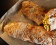 Baghete cu leurdă și brânză cheddar - Rețeta gustoasă de pâine de casă-1