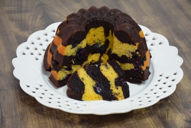 Chec cu dovleac, nuci si afine