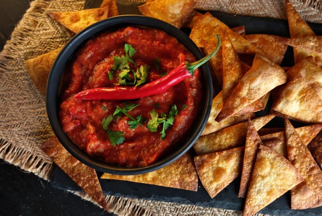 Salsa de legume pentru nachos - Rețeta ușoară și savuroasă 