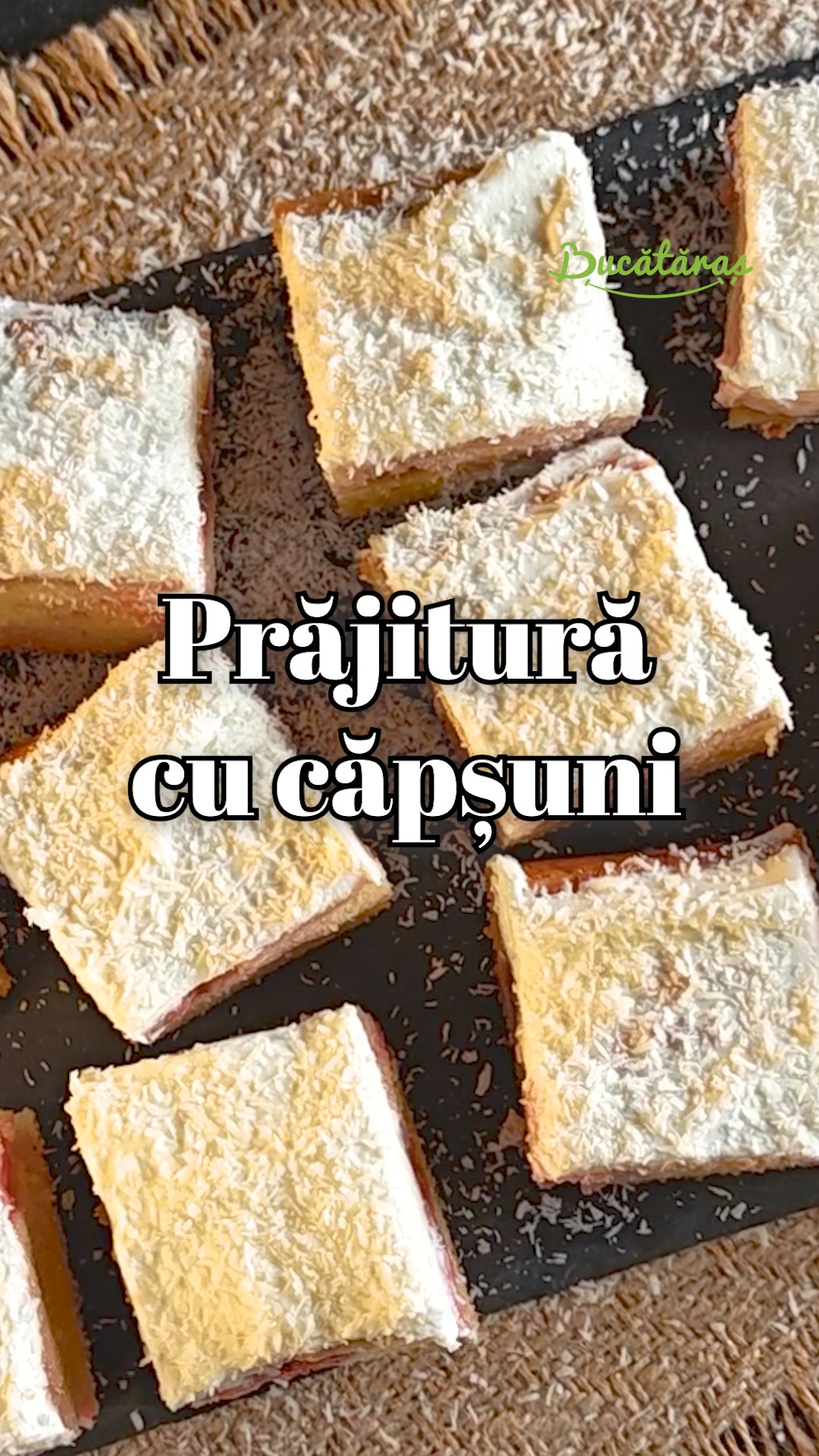 Prăjitură cu căpșuni și cremă fină - Desert delicios și aromat